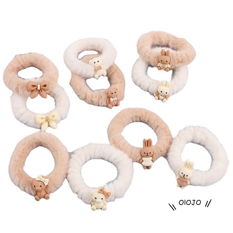 Dây Buộc Tóc Cao Su Co Giãn Phong Cách Mới Dễ Thương