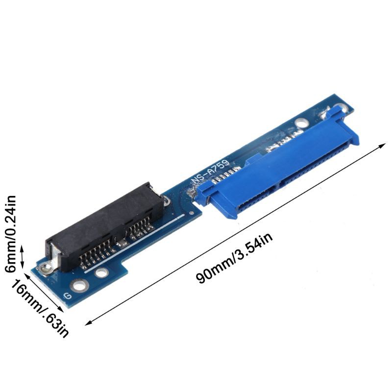 Linh kiện Micro SATA 7+6 Male to SATA 7+15 Female Adapter Serial ATA dành cho Lenovo 310 312 320 330