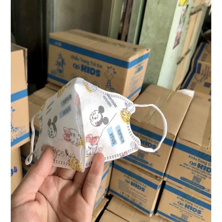 Khẩu Trang Trẻ Em Q6 Kids QB Dễ Thương