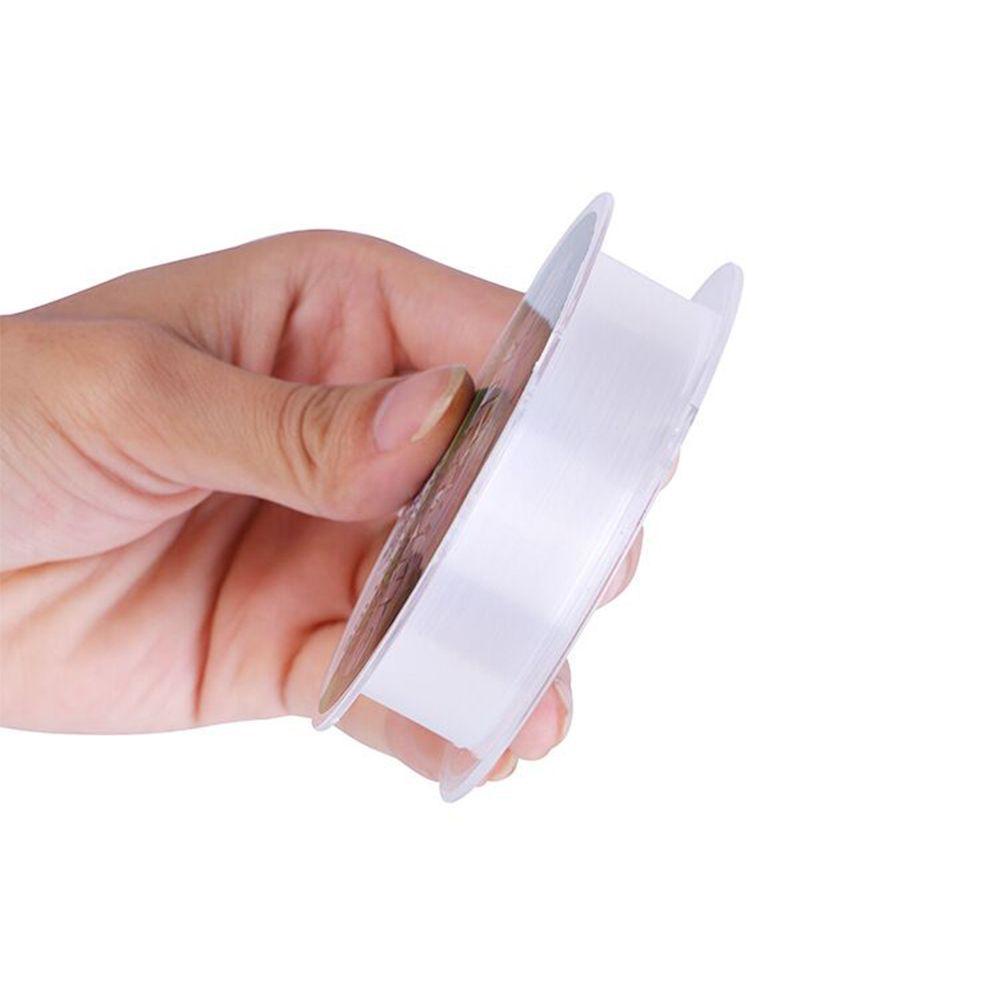 LETTER High Tensile Fluoro Carbon Strong Rope Cord Polyester Bait Fishing Line Nylon Monofilament Angling Invisible Wire Elastic Thread Spool/Multicolor