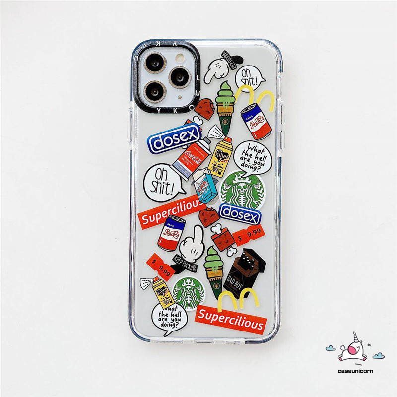 Ốp điện thoại dẻo TPU trong suốt cho iPhone 11 12 Pro Max 12 MINI iPhone 7 8 Plus 6 6s Plus 12Pro X XR XS MAX SE | BigBuy360 - bigbuy360.vn