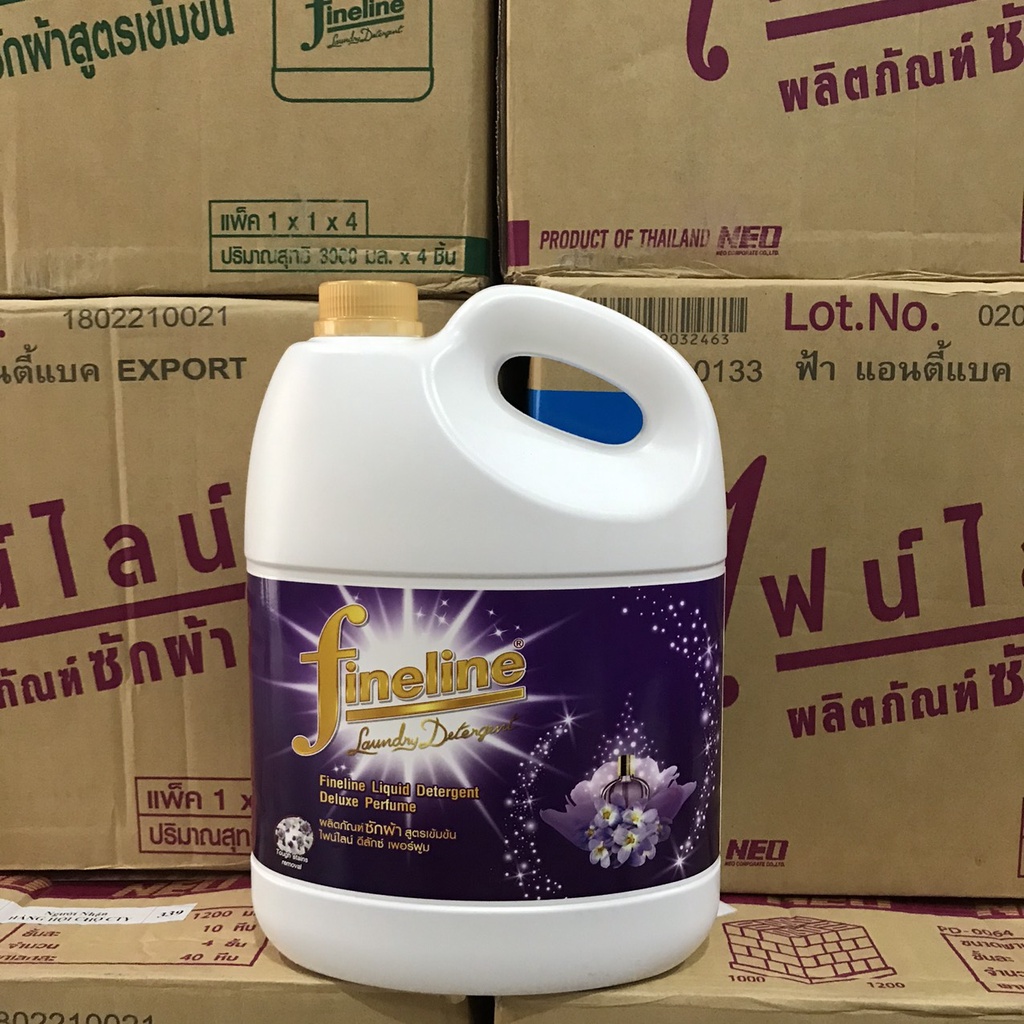 Nước giặt xả đậm đặc Fineline 3000ml Thái Lan
