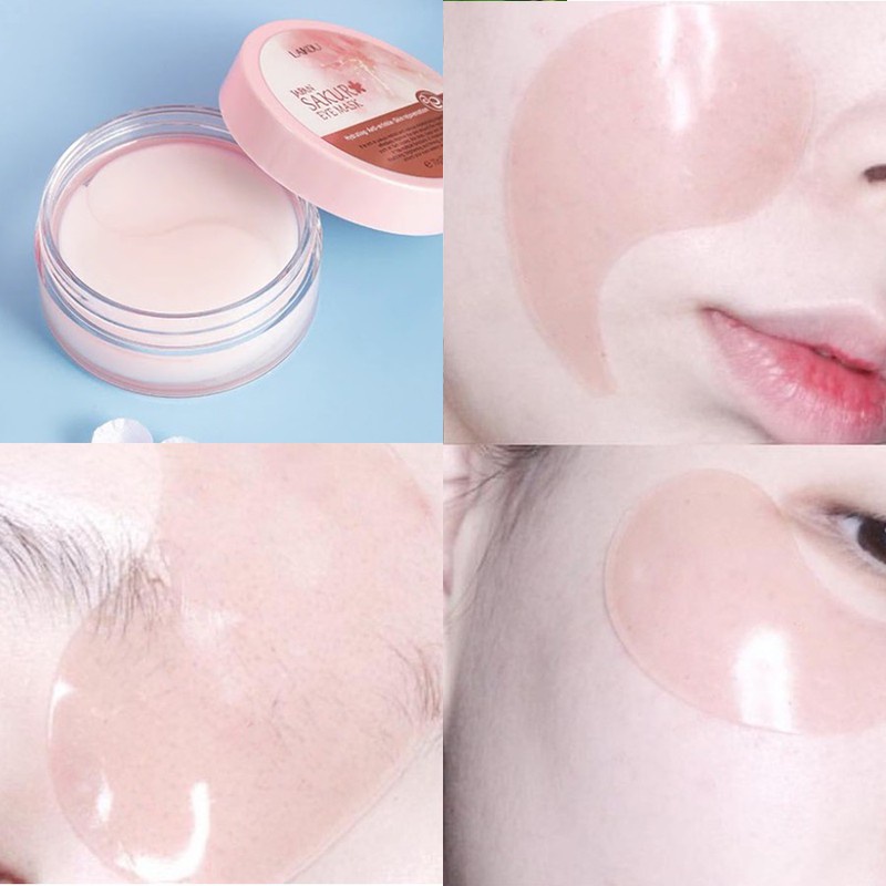 MẶT NẠ MẮT DƯỠNG ẨM, CHỐNG LÃO HÓA &amp; LOẠI BỎ QUẦNG THÂM LAIKOU JAPAN SAKURA EYE MASK CHÍNH HÃNG - 8717