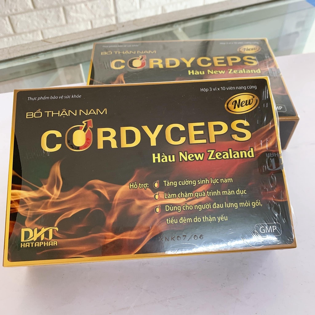 Bổ Thận Nam Cordyceps,  Hỗ Trợ Giúp Bổ Thận, Tráng Dương