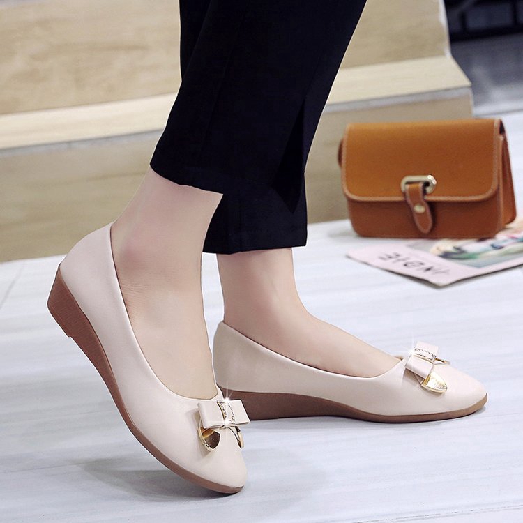 IELGY Giày da  phong cách Hàn Quốc kiểu dáng retro cho nữ