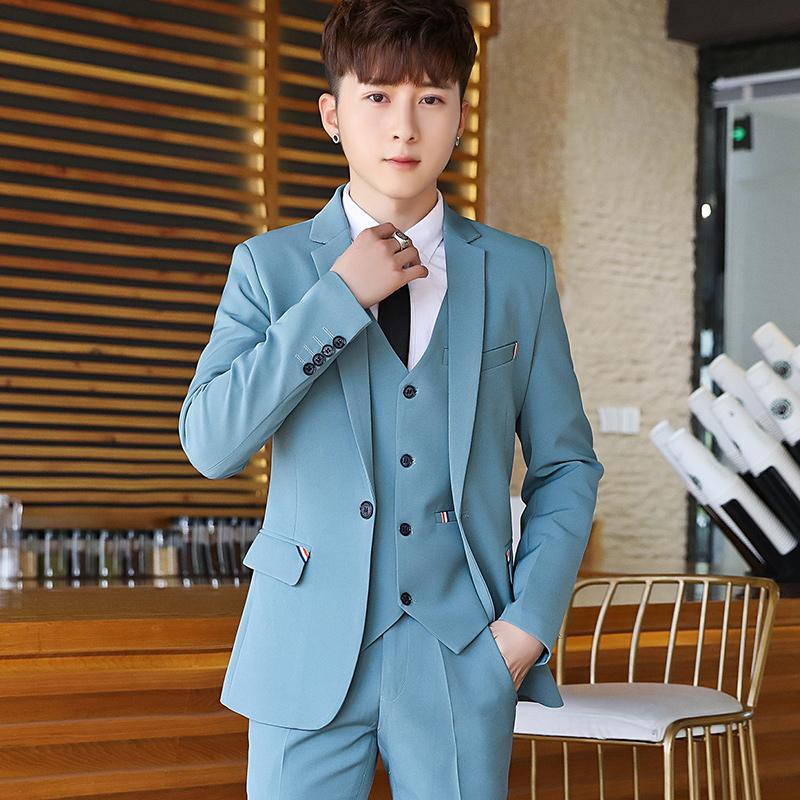 set áo vest+quần tây lịch lãm cho nam