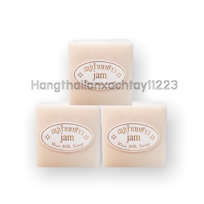 Xà phòng gạo Thái Lan Jam Rice Milk Soap 65gr