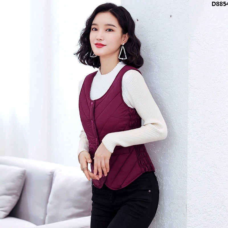 Áo khoác phao không tay thời trang mùa đông dành cho nữ | BigBuy360 - bigbuy360.vn