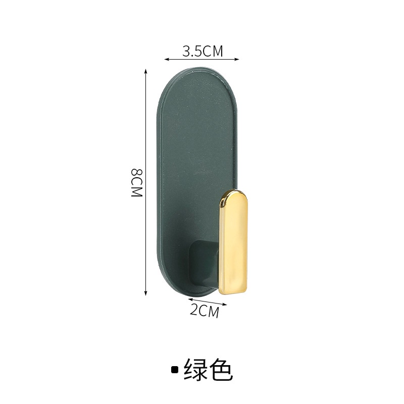 Móc Dán Tường Không Cần Khoan Chịu Lực Tốt Tiện Dụng Cho Nhà Bếp/Phòng Tắm
