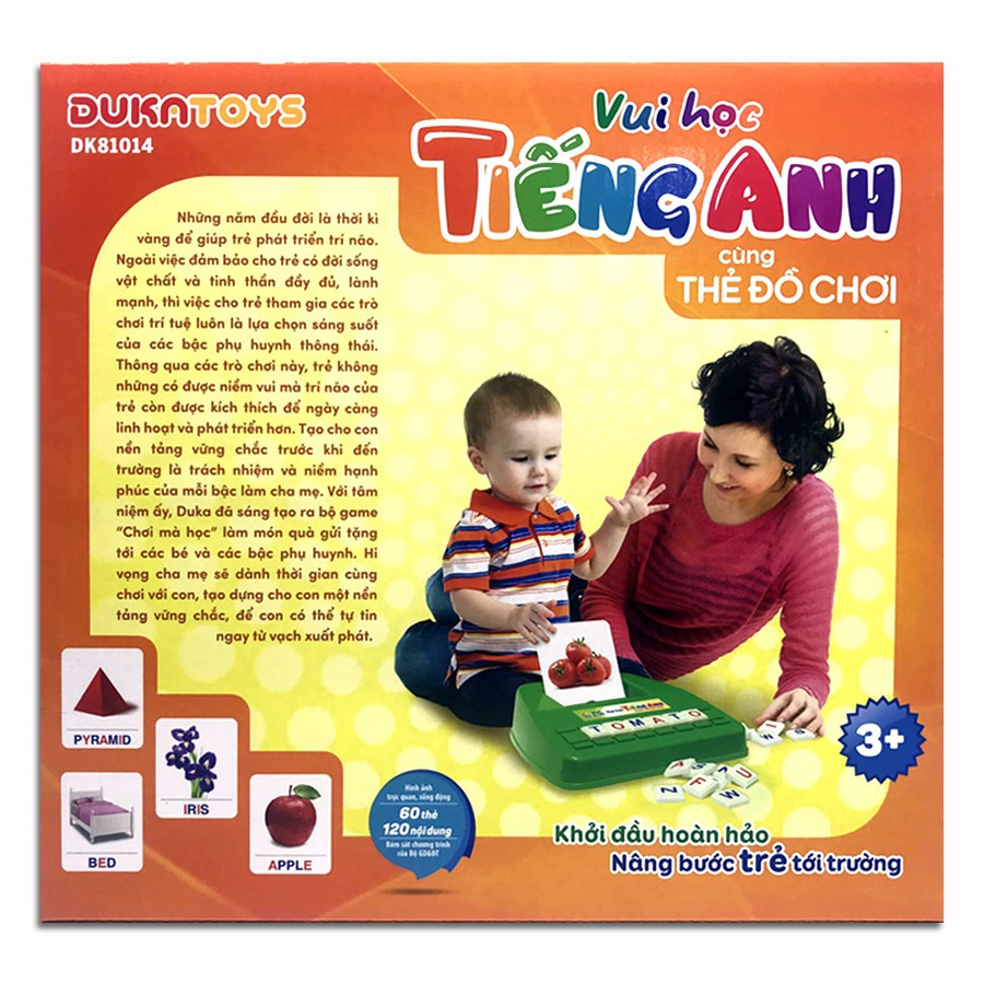 Đồ Chơi Duka: Vui Học Tiếng Anh Cùng Thẻ Đồ Chơi