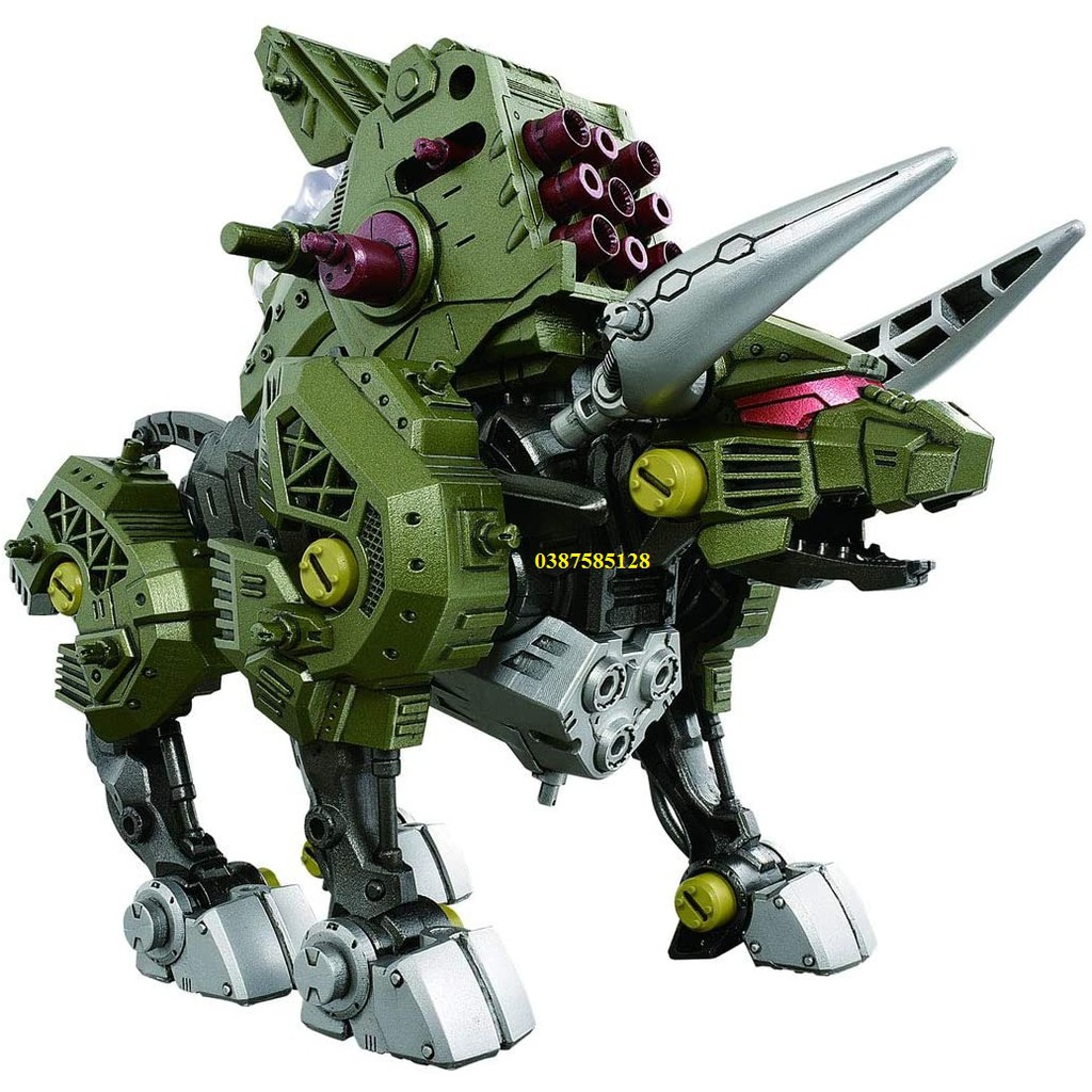 GHÉP HÌNH THÚ VƯƠNG ĐẠI CHIẾN ZOIDS. XUẤT XỨ TAKARA TOMY - NHẬT BẢN. MÃ SẢN PHẨM ZW26 Canon Bull ZOIDS