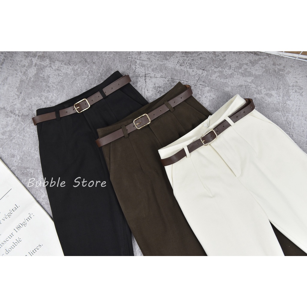 Quần BAGGY Dạ thần thánh Chuẩn Form Thu Đông