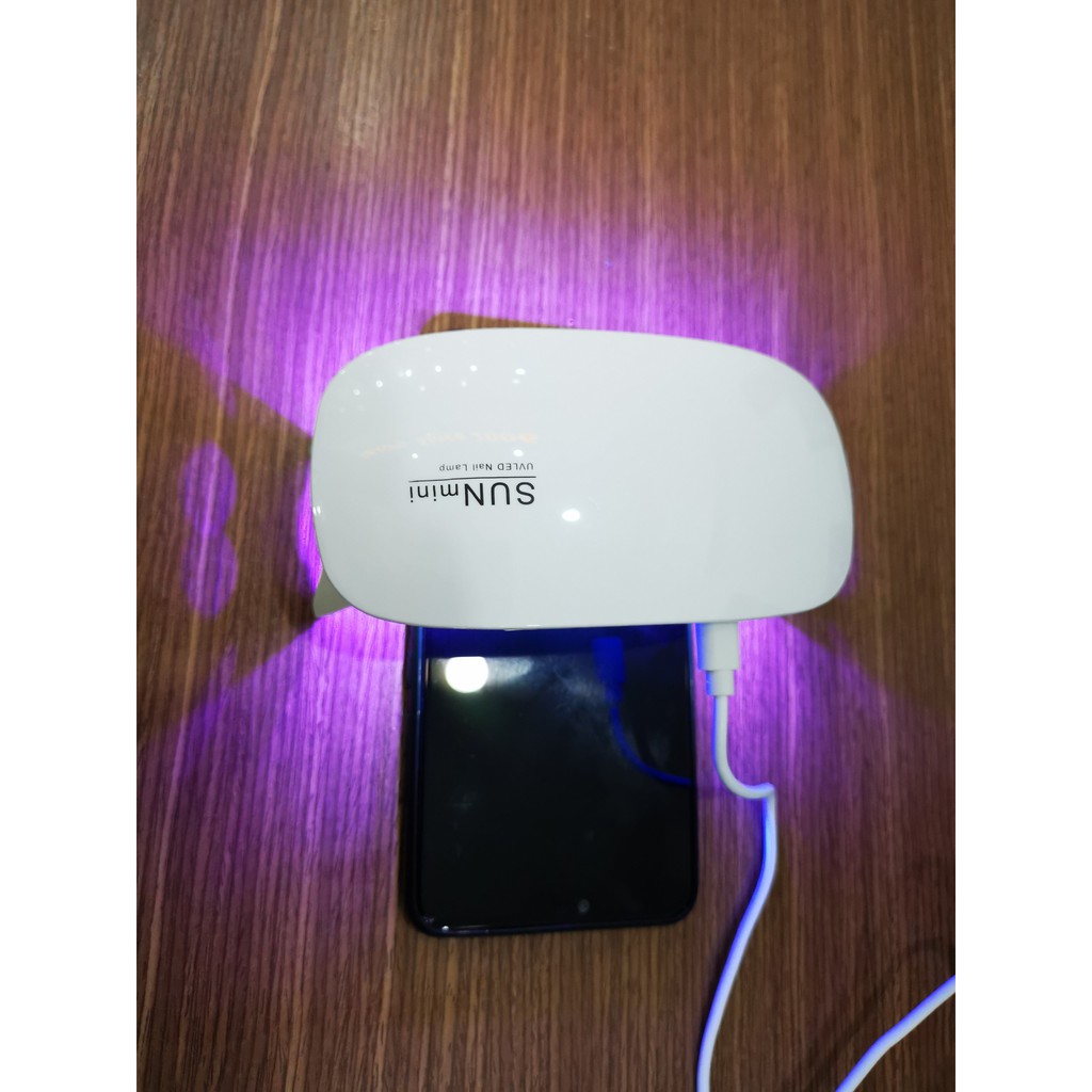 Đèn Uv Mini Sun Sấy Keo Uv ,Sấy Móng Tay ,Sấy Keo Dán Kính Uv Điện Thoại 6W | BigBuy360 - bigbuy360.vn
