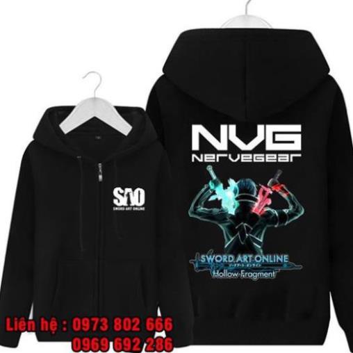 Áo khoác đen Kirito-áo khoác SAO đẹp nhất rẻ chất lượng /uy tín chất lượng