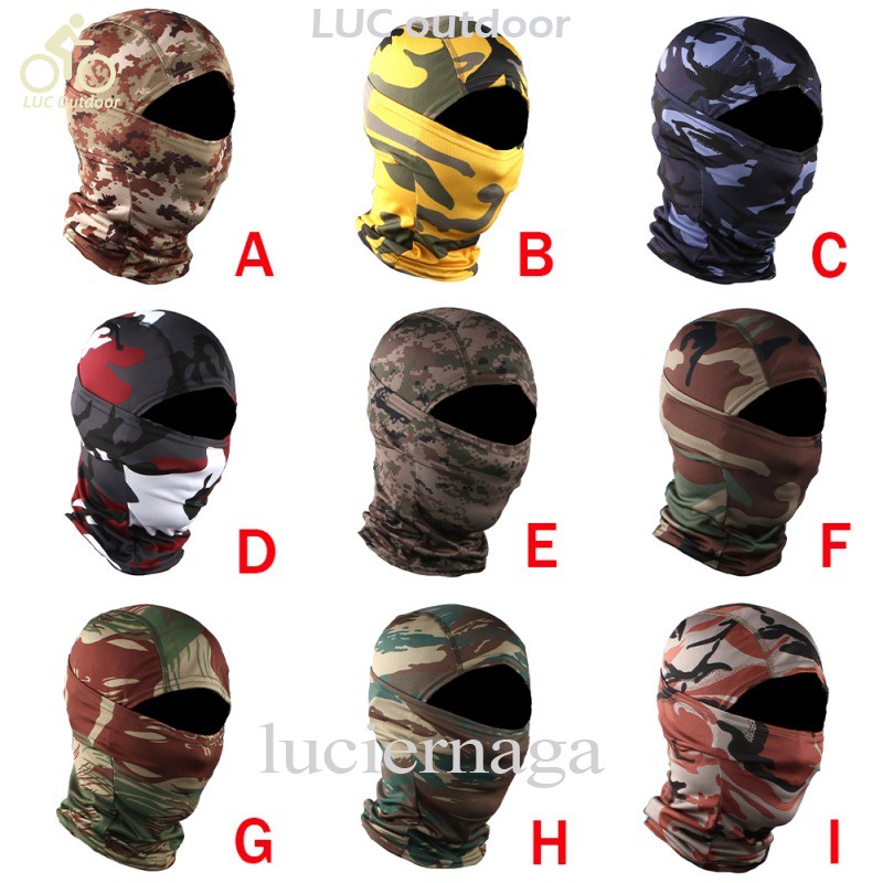 Khăn Trùm Đầu Bandana Họa Tiết Rằn Ri Chống Gió Tiện Dụng Cho Nam Và Nữ Khi Lái Xe