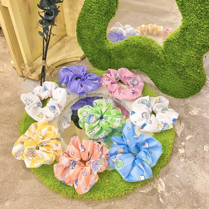 Buộc Tóc Sunchies Hình Dễ Thương