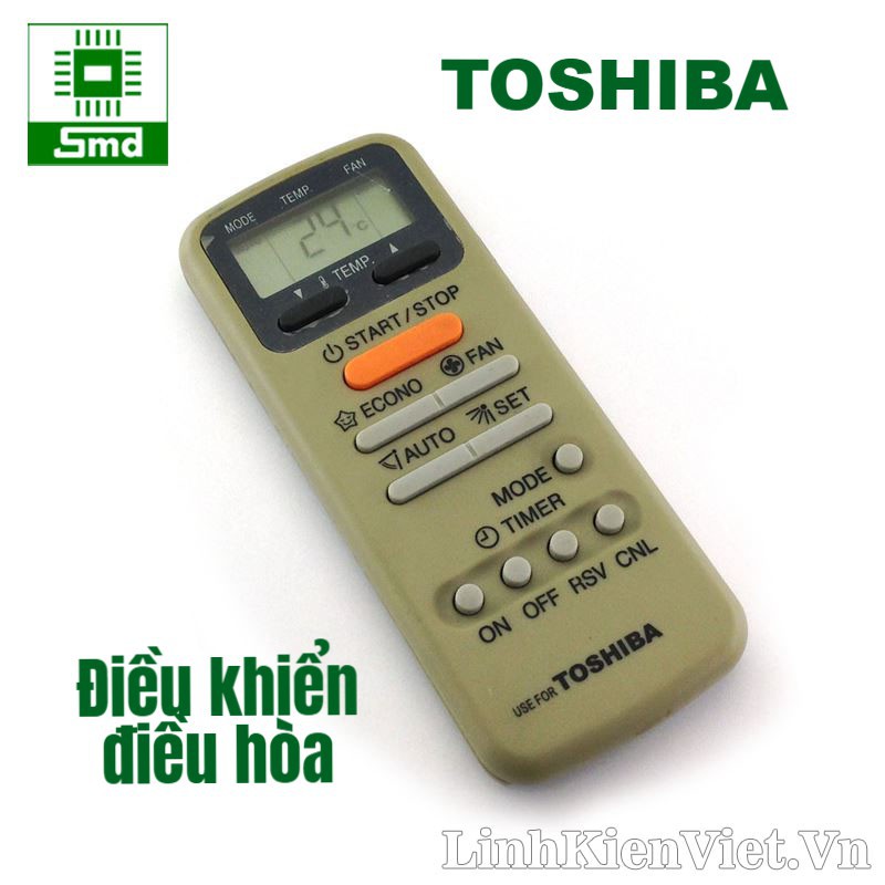 Điều khiển điều hòa Toshiba