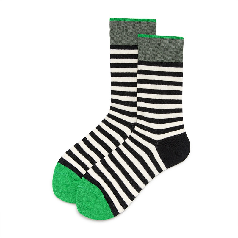 Đôi vớ lửng WAFNHA D231 bằng cotton mềm mại họa tiết độc đáo thời trang