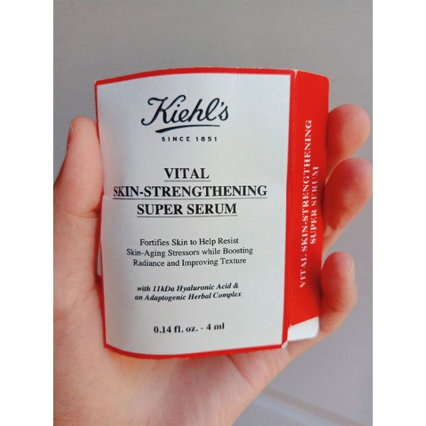 Tinh chất Kiehl's Vital skin strengthening super serum