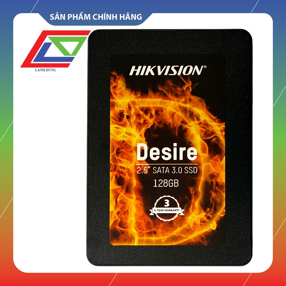 Ổ cứng SSD Hikvision HS-SSD-Desire 128G - Hàng chính hãng BH36 tháng