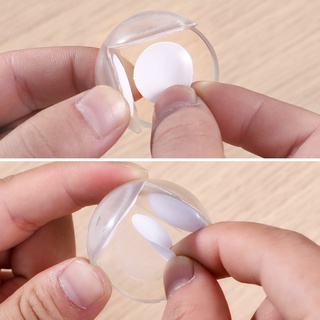 Combo 4 Nút Bịt Góc Bàn Silicon Miếng Dán Bọc Góc Bàn Silicone Hình Chân Mèo Cho Bé