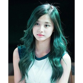 Thuốc Nhuộm Tóc Màu Xanh Lá  + Tặng Kem Trợ Dưỡng