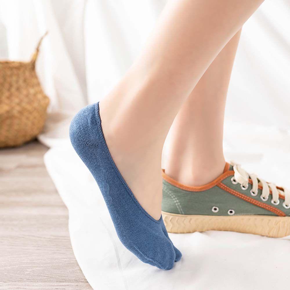 Vớ Thuyền Màu Kẹo Thiết Kế Mới Lạ Vui Nhộn Thời Trang Hàn Quốc Cho Nữ