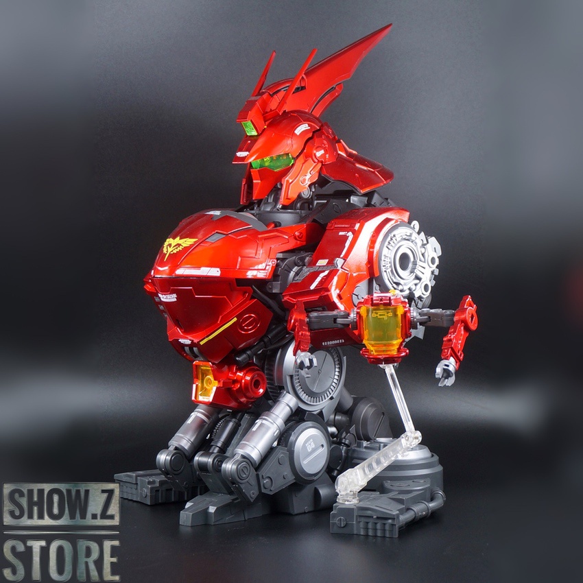 Mô hình lắp ráp Gundam 1/35 Sazabi Head Bust MSN-04 Chrome Version