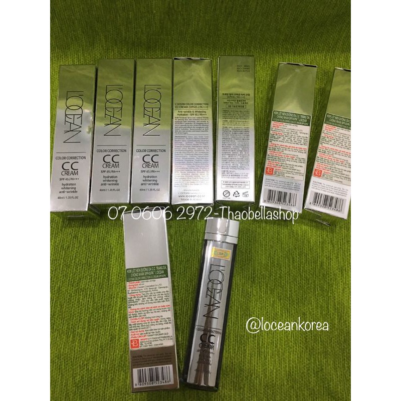 Kem Lót Nền CC Trắng Da, Chống Nhăn SPF 45/PA+++ L’ocean | BigBuy360 - bigbuy360.vn