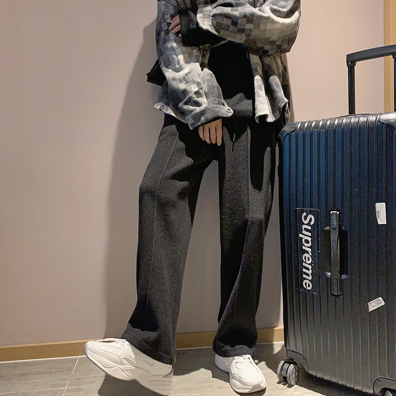 Quần ống rộng thời trang hàn quốc dành cho nam