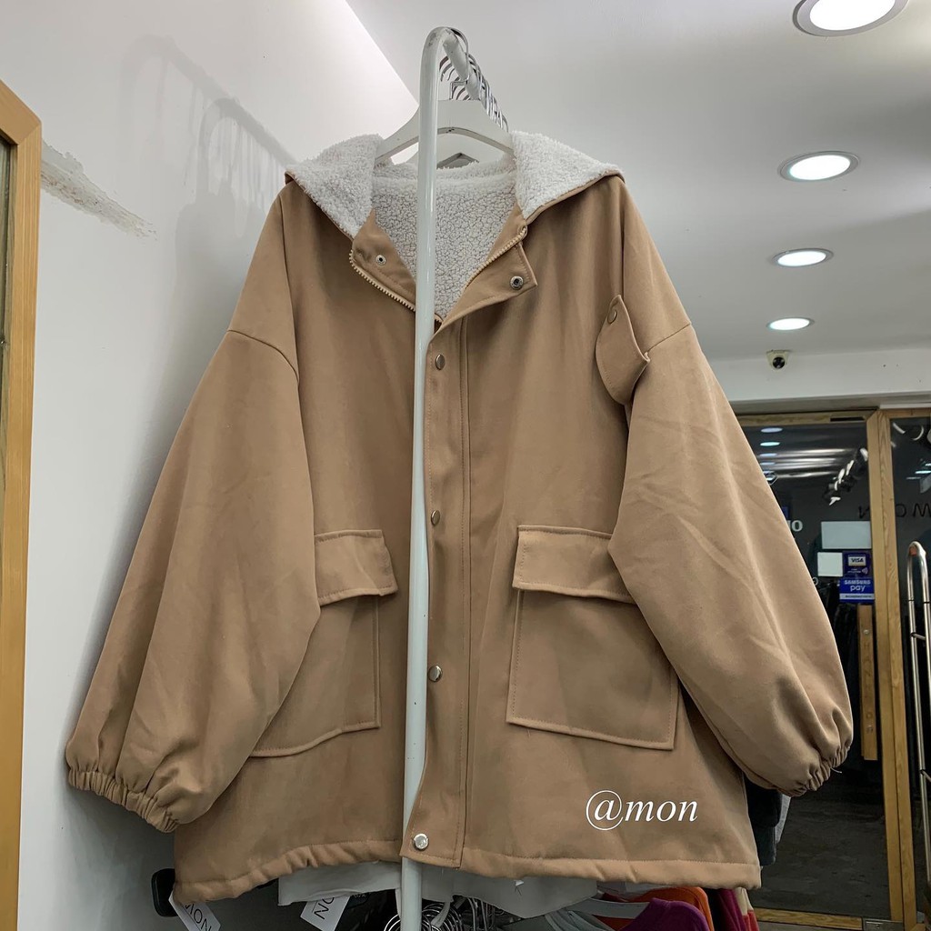 2101102 ÁO KHOÁC NHUNG LÓT BÔNG | BigBuy360 - bigbuy360.vn