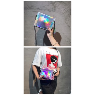 Túi Hologram vuông bóng