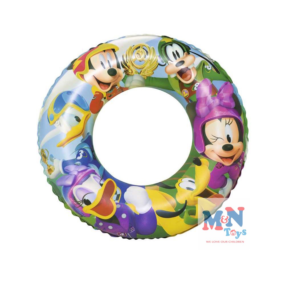 phao bơi tròn Chính Hãng Hình Mickey Bestway 91004 Đường Kính 56cm