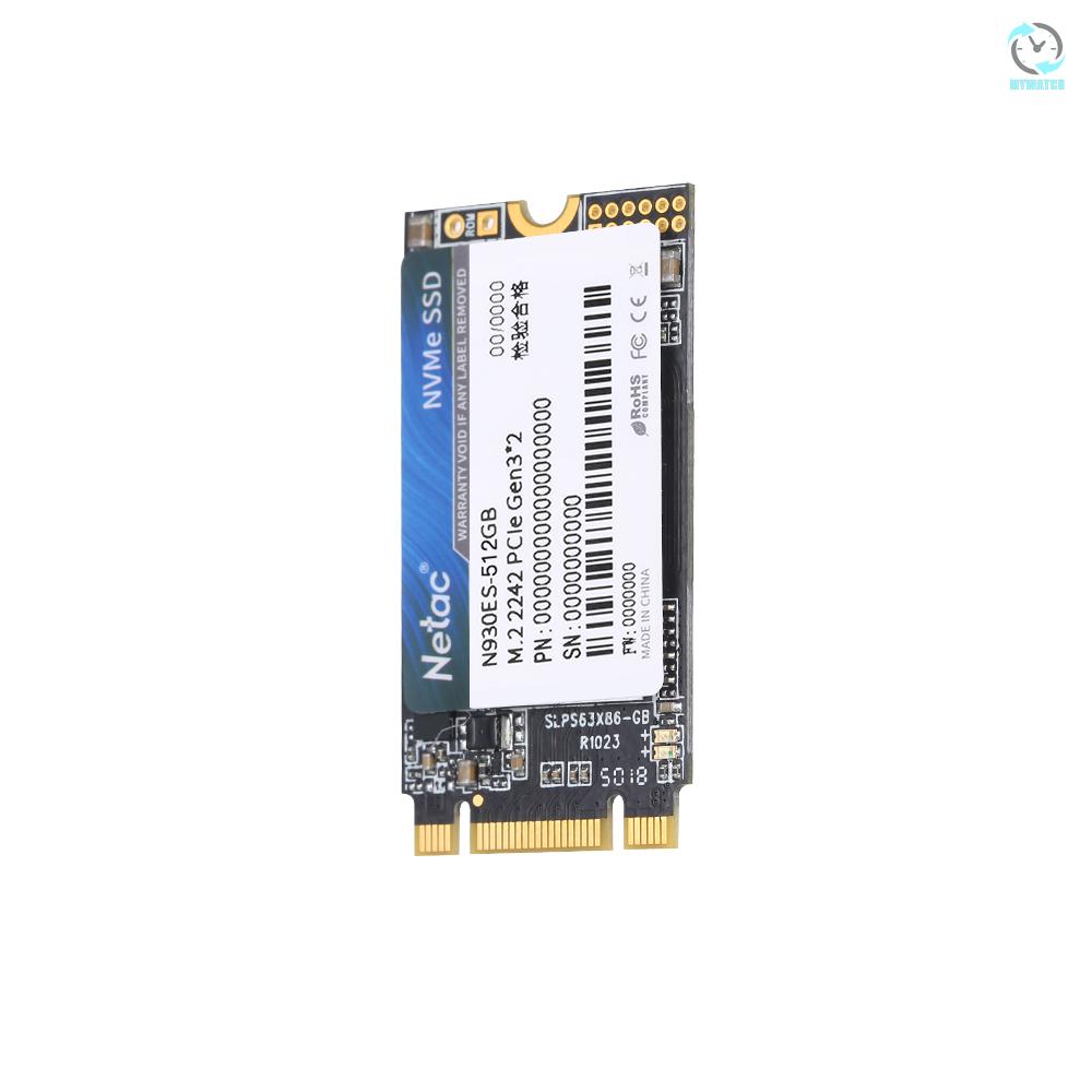 Ổ cứng M Netac N930ES NVMe M.2 2242 SSD Gen3*2 PCIe 3D MLC/TLC NAND dung lượng 512GB chất lượng cao | BigBuy360 - bigbuy360.vn