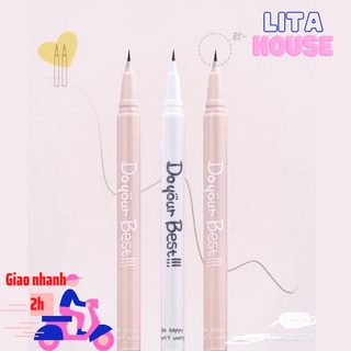 Bút kẻ bọng mắt nét mảnh chống nước gogo tales three-dimensional lying silkworm gt309