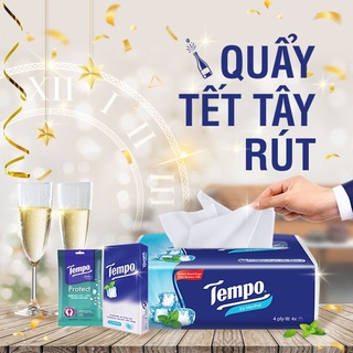 [Lốc 4 gói] Khăn giấy rút cao cấp Tempo 4 lớp
