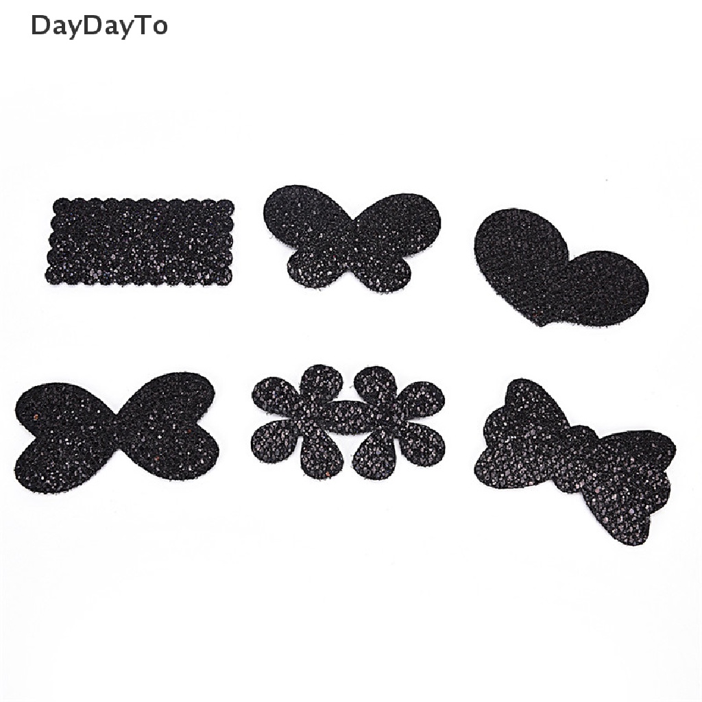 Phụ Kiện Kẹp Tóc Mái Màu Đen Lấp Lánh Sang Trọng Daydotho