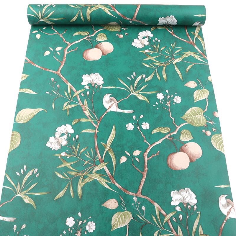 DECAL 1M Giấy dán tường  - cổ điển nền xanh GRR240