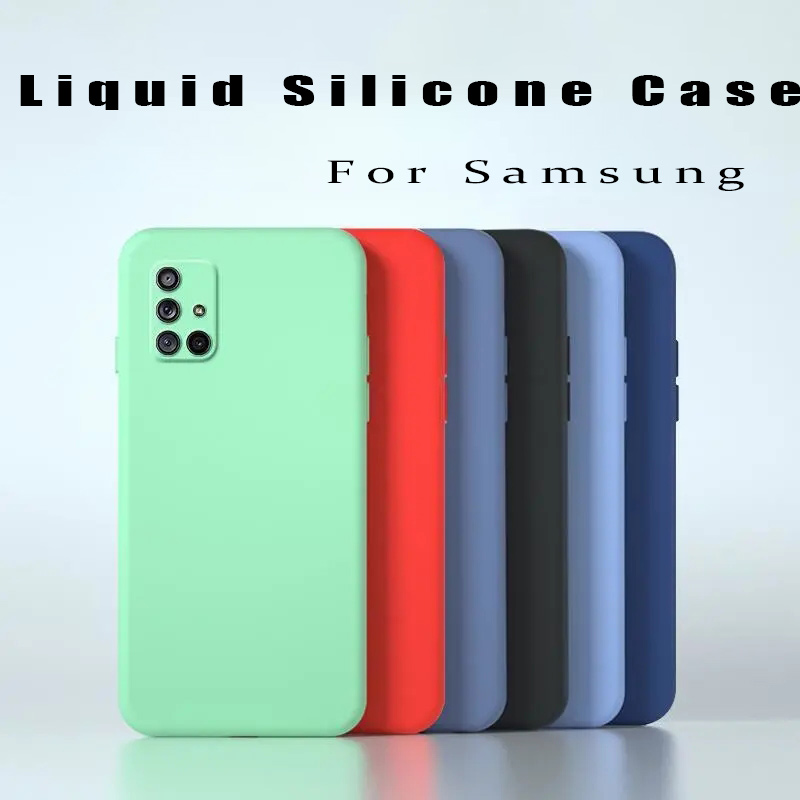 Ốp điện thoại silicon chống sốc cao cấp dành cho Samsung ss Galaxy M51 M32 M31 M14 M12 M11 M21 M20 M02 A22 A12 A11 5G 4G 2023