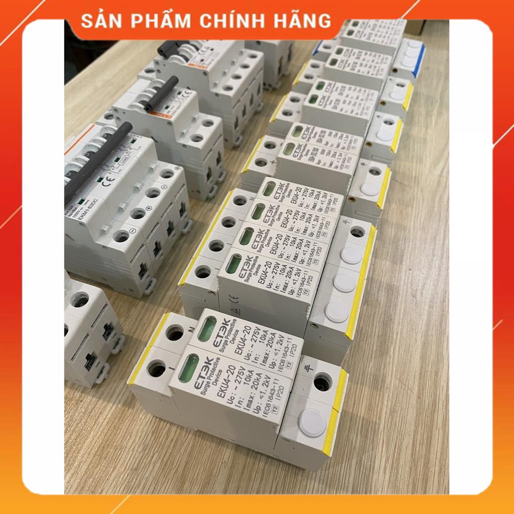 Aptomat CB DC chuyên dụng năng lượng mặt trời Solar ETEK 1000VDC 4P MSP97696