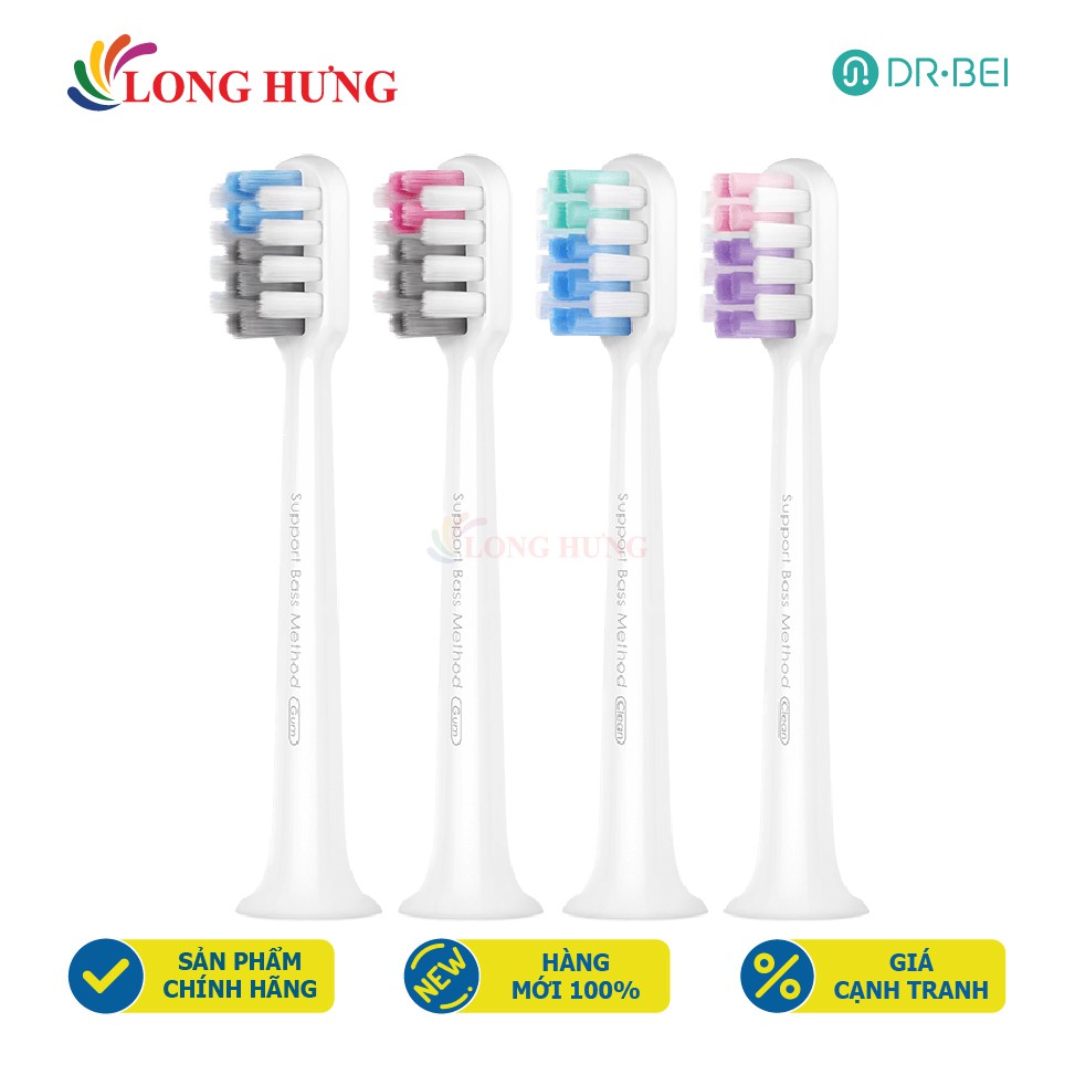 Đầu bàn chải thay thế DR-BEI Sonic NUN403RT EB-P0202/EB-N0202 - Hàng nhập khẩu