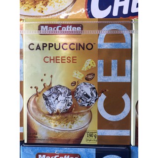 Cà Phê Maccoffee Cappuccino Vị Phô Mai 10x19g