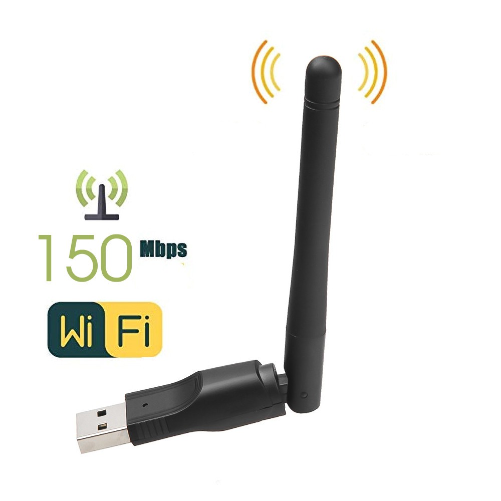 Usb Wifi Mini Mt7601 802.11b / G / N 150mbps Cho Tv / Laptop