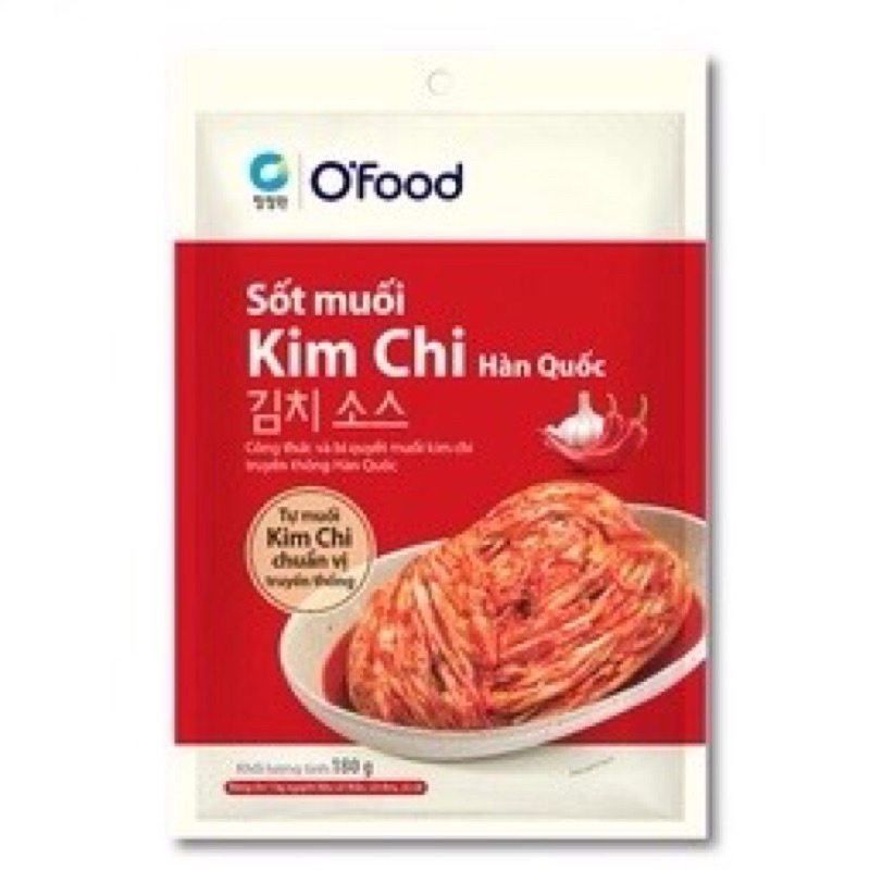 Sốt muối Kim chi O’food chuẩn vị Hàn Quốc 180g