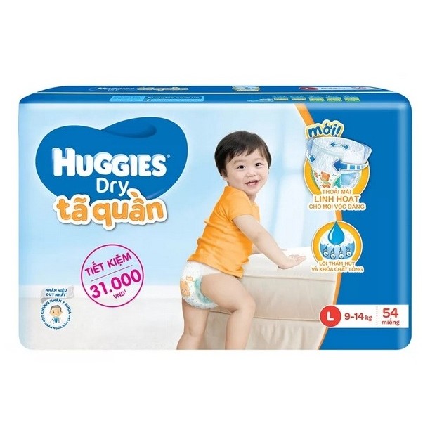 Tã quần Huggies L54 (9-14kg)