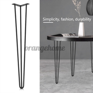 3 Rod Dining Coffee Table Leg 4pcs / Set Metal 41cm