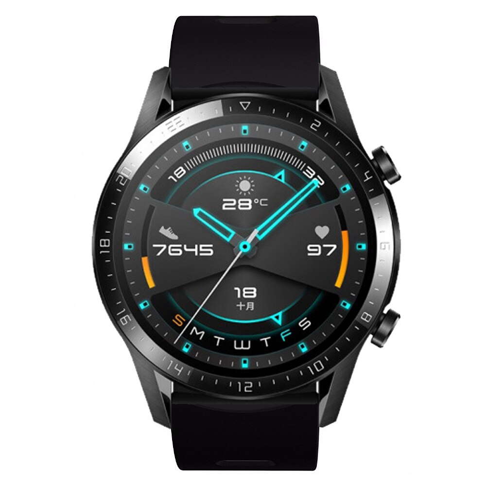 Dây Đeo Tay Thay Thế 22mm Bằng Silicon Cho Đồng Hồ Huawei Watch GT 2 46mm GT2 Honor
