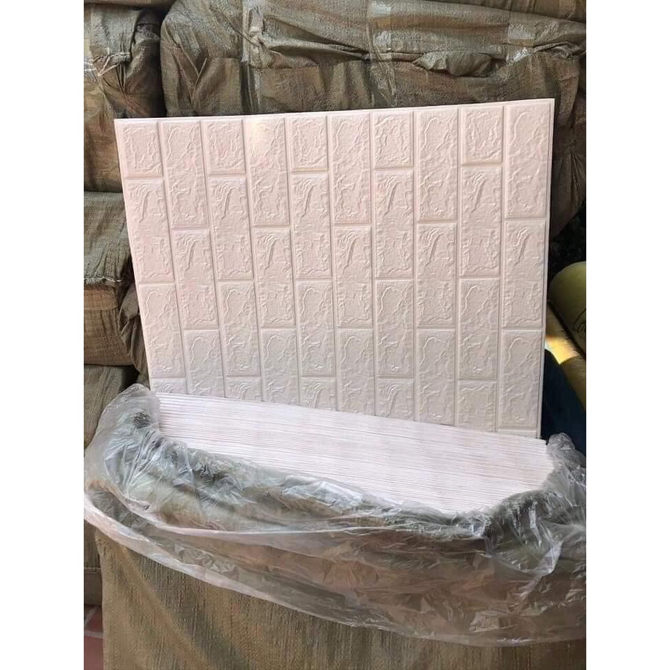 Xốp Dán Tường 3D Khổ 70x77CM Chống Ẩm Giá Rẻ Loại 3,5 mm