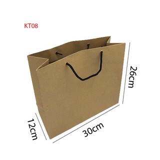 Túi giấy Kraft trơn