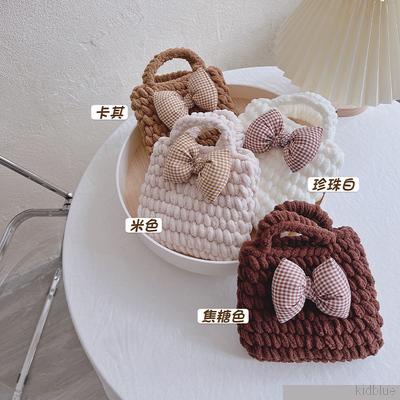 Túi đeo chéo mini đính nơ dễ thương dành cho bé gái
